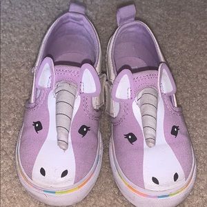 Unicorn Vans size 7 toddler